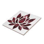 Lotus Blume Fliese (Seite)