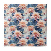 Lotus-Blume Fliese (Vorderseite)