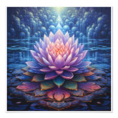 Lotus Blume Foto Print (Vorne)