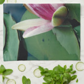 Lotus Blume Foto Teetuch 40,6 cm x 61 cm Handtuch (Gefaltet)