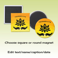Lotus Blume friedliche Silhouette orange