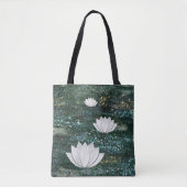 Lotus Blume Galaxy Tote Bag Tasche (Vorderseite)