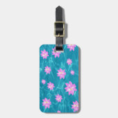 Lotus Blume Gepäckanhänger (Vorderseite vertikal)