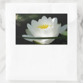 Lotus Blume Geschenke Rechteckiger Aufkleber (Tasche)