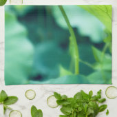 Lotus Blume Geschirrtuch (Gefaltet)