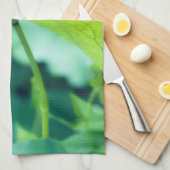 Lotus Blume Geschirrtuch (Viertel Falte)