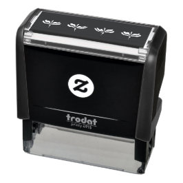 Lotus-Blume gestalten Permastempel