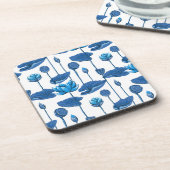 Lotus-Blume Getränkeuntersetzer (Linke Seite)