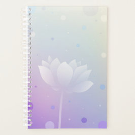 Lotus Blume Hardcover Kleiner Tagesplaner Planer