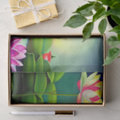 Lotus-Blume im Teich Seidenpapier (Geschenk)
