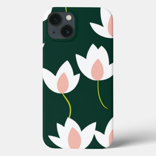 Lotus Blume Iphone Case (Rückseite)