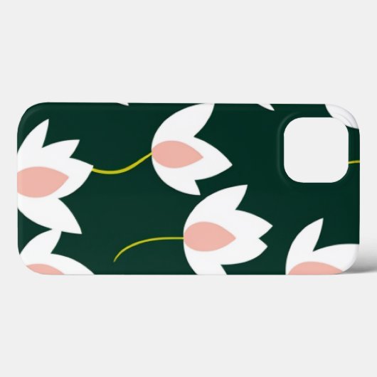 Lotus Blume Iphone Case (Rückseite (Horizontal))