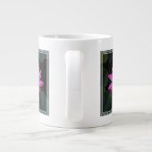 Lotus-Blume Jumbo-Tasse (Rückseite)