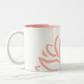 Lotus Blume Kaffee Tasse 11 Unzen (Links)