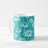Lotus-Blume Kaffeetasse (Vorderseite Links)
