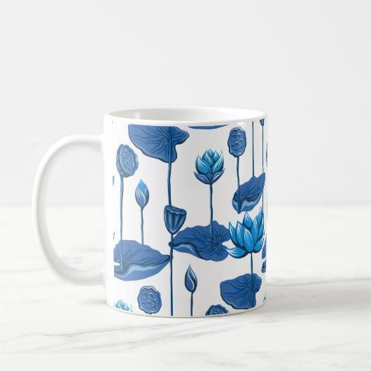 Lotus-Blume Kaffeetasse (Links)
