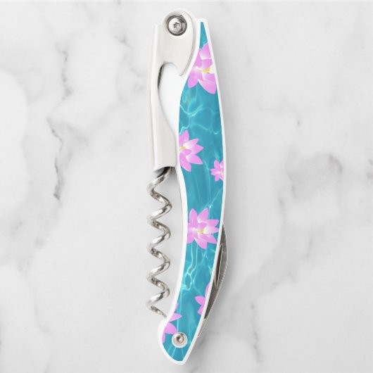 Lotus Blume Kellnermesser (Vorderseite)