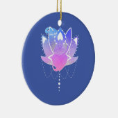 Lotus-Blume Keramik Ornament (Rechts)