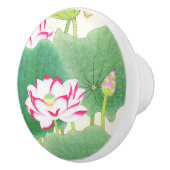 Lotus Blume Keramikknauf (Rechts)
