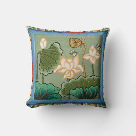 Lotus Blume Kissen