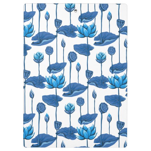 Lotus-Blume Klemmbrett (Rückseite)