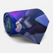 Lotus Blume Krawatte (Gerollt)