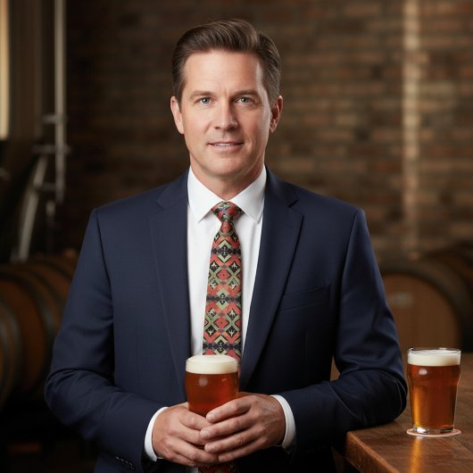 Lotus-Blume Krawatte