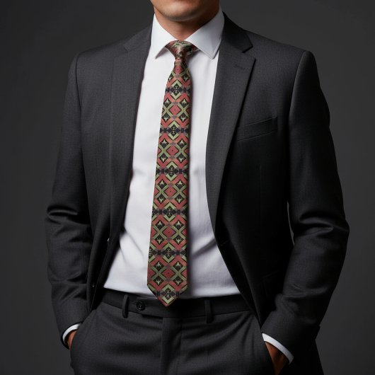 Lotus-Blume Krawatte