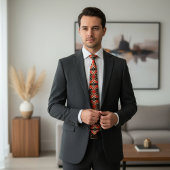 Lotus-Blume Krawatte