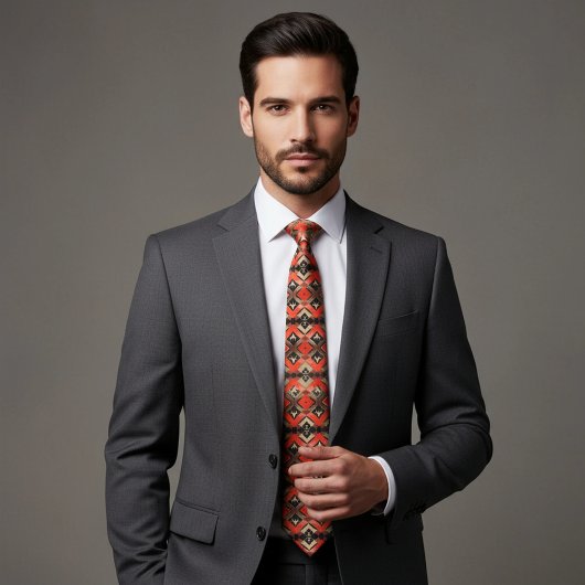 Lotus-Blume Krawatte