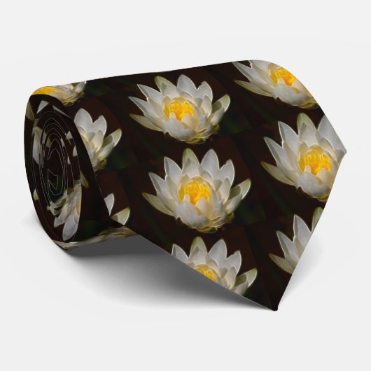 Lotus-Blume Krawatte (Gerollt)