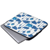 Lotus-Blume Laptopschutzhülle (Vorne Knopf)