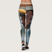 Lotus Blume Leggings (Rückseite)