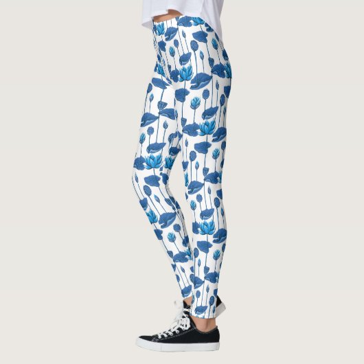 Lotus-Blume Leggings (Links)