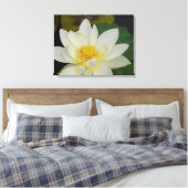 Lotus Blume Leinwanddruck (Insitu (Schlafzimmer))