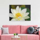 Lotus Blume Leinwanddruck (Insitu (Wohnzimmer))