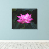 Lotus Blume Leinwanddruck (Insitu (Holzboden))
