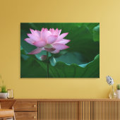 Lotus Blume Leinwanddruck (Insitu (Wohnzimmer))