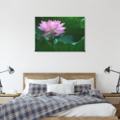 Lotus Blume Leinwanddruck (Insitu (Schlafzimmer))