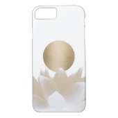 Lotus Blume & Lotus Case-Mate iPhone Hülle (Rückseite)