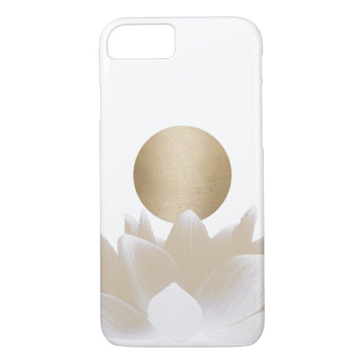Lotus Blume & Lotus Case-Mate iPhone Hülle (Rückseite)