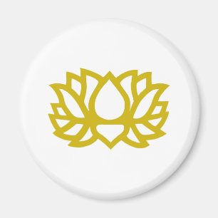 Lotus Blume Magnet