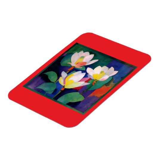 Lotus Blume Magnet (Linke Seite)