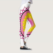 Lotus Blume Mandala Leggings (Rechts)