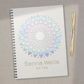 Lotus Blume Mandala Notizblock