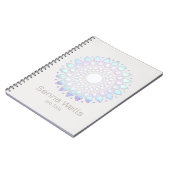 Lotus Blume Mandala Notizblock (Linke Seite)