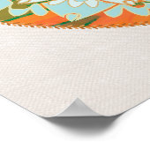 Lotus Blume Mandala Poster (Ecke)