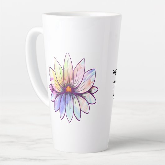 Lotus-Blume mit Haltungslatte Milchtasse (Linke Ecke)