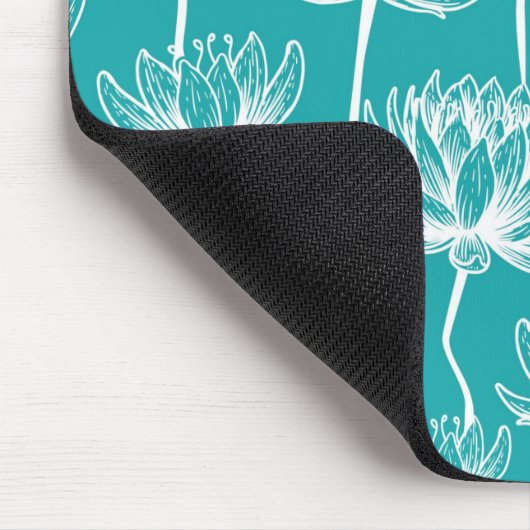 Lotus-Blume Mousepad (Ecke)
