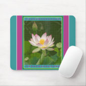 Lotus Blume Mousepad (Mit Mouse)